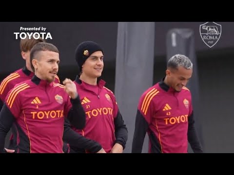 AS Roma training 21.01.26 💛❤️ #asroma #europaleague #calcio #football @asroma @ToyotaItalia 