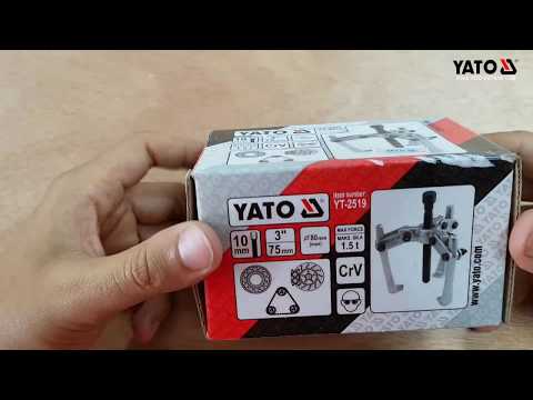 Съемник для подшипников до 80 мм YATO (YT-2519) - надежный инструмент Съемник для подшипников до 80 мм YATO (YT-2519) - надежный инструмент