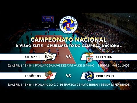 Resumo do 1º jogo de Apuramento Campeão Nacional Divisão Elite Seniores Masculinos/Femininos
