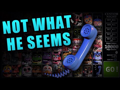 FNAF THEORY - Why is PHONE GUY in ULTIMATE CUSTOM NIGHT (FNAF 1 and Ultimate Custom Night Theory)