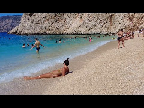 Kaputaş Beach Kaş Antalya | 30 August 2022 [4K UHD 60 fps]