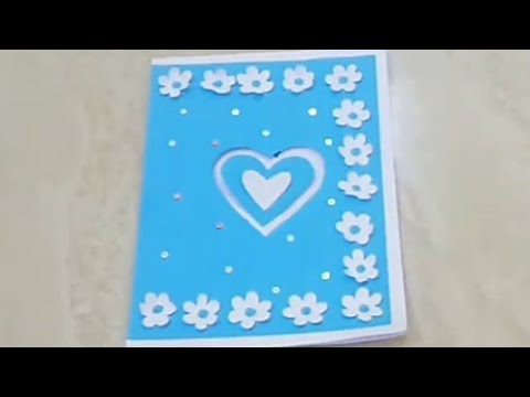 Birthday Greeting Card 💙 | DIY Card Idea | Shashini arts & crafts