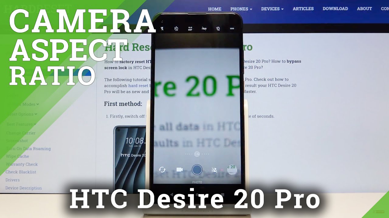 How to Change Aspect Ratio in HTC Desire 20 Pro – Aspect Ratio