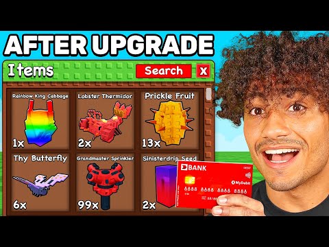 Upgrading My SUBSCRIBERS Accounts In Grow A Garden..