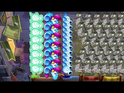 Plants vs Zombies 2 Battlez - Dusk Lobber vs Electric Peashooter