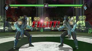 Mortal Kombat vs DC Universe - Arcade mode as Sub-Zero