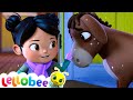 Little Donkey Silent Night Lellobee Kids Songs Cartoons Sing And Dance