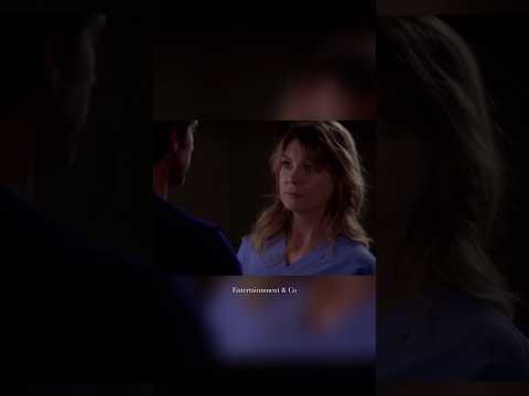 Derek asks Meredith “what did you do” #grey #meredith #greysanatomy #anatomy #meredithgrey