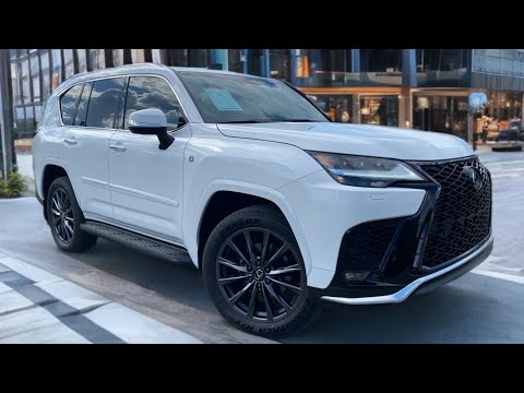2025 Lexus LX 600 F Sport POV Test Drive & Review