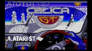 Toyota Celica GT Rally - Atari ST (1990)
