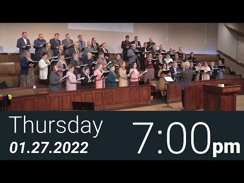 01/27/2022 Thursday 7pm - Full Service