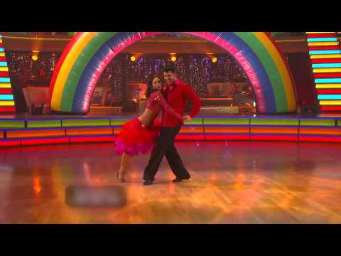 Rob Kardashian & Cheryl Burke's Samba! - Week 9 of DWTS