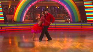 Rob Kardashian &amp; Cheryl Burke&#39;s Samba! - Week 9 of DWTS