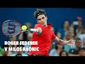 Roger Federer V Milos Raonic Amazing Point Brisbane Open Final 2014
