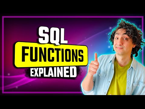 Funzioni SQL (spiegate visivamente) | In 5 minuti | Corso #SQL 12