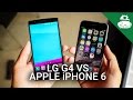 LG G4 vs iPhone 6 - Quick Look - YouTube