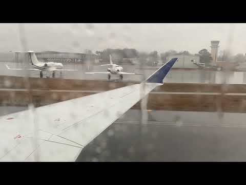 Rainy Landing in Chattanooga (CHA) - Delta Connection Mitsubishi CRJ-900LR (N554CA)