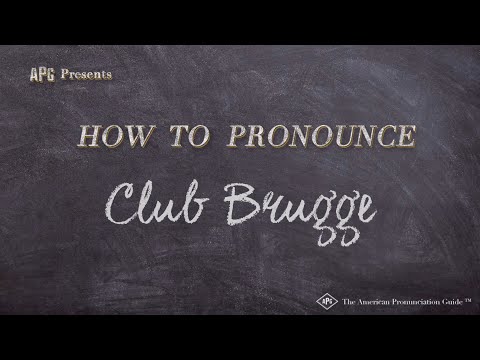 How to Pronounce Club Brugge (Real Life Examples!)