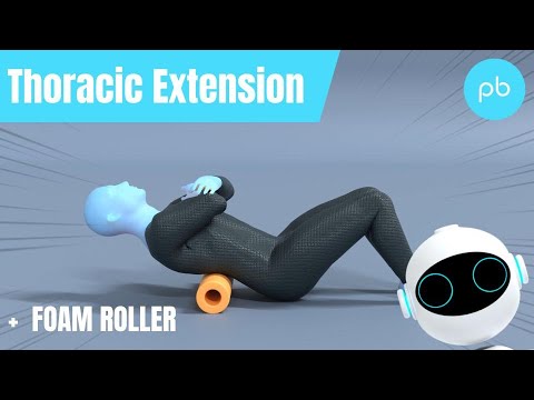Thoracic Extension on a Foam Roller
