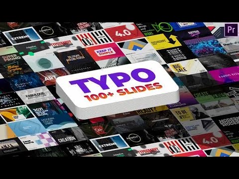 Free Typography Animation Premiere Pro - Fikalmyid 