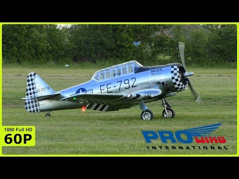 BEAUTIFUL XXL HARVARD AT-6 FLIGHT DEMONSTRATION - PROWING 2019
