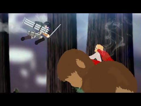 AOT: Levi vs The Beast Titan Round-2 || Drawing Cartoons 2.