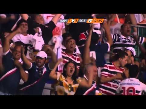 Bahia 1 x 2 Santa Cruz - Narração Aroldo Costa - Série B 2015