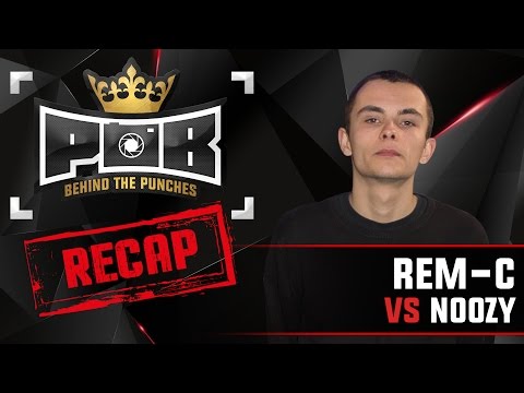 Rem-C Recap vs Noozy - Behind The Punches POB LIVE 5 Maart