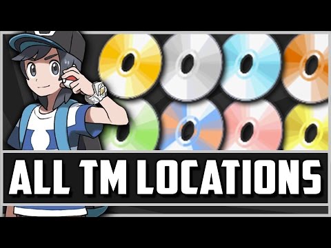 How & Where to Get - All TM Locations in Pokemon Sun and Moon
