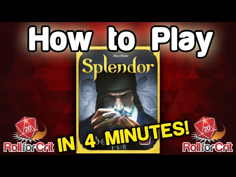 How to Play Splendor | Roll For Crit
