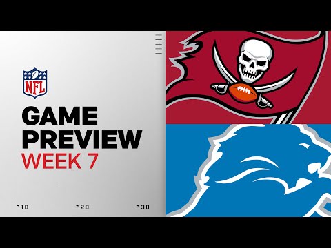 Tampa Bay Buccaneers vs Detroit Lions | Week 7 Game Preview