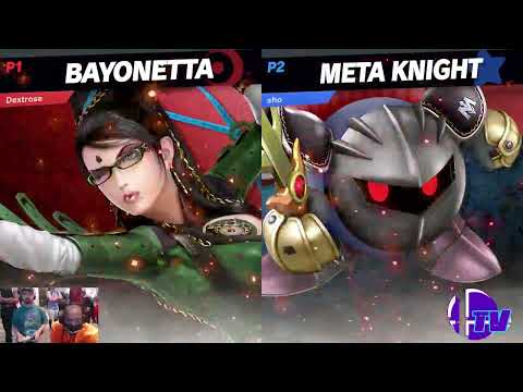 WaveDash 2023 Winners Semi Final - Deathspade (Bayonetta) Vs. Sho (Meta Knight) - SSBU Tournament
