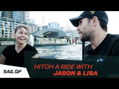 Stilvoll pendeln mit Jason Waterhouse | SailGP
