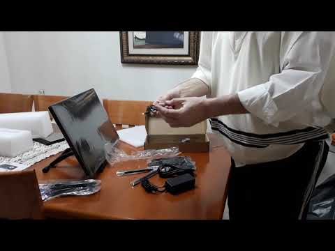 מסך xp-pen 22 תאור החלקים חלק 2