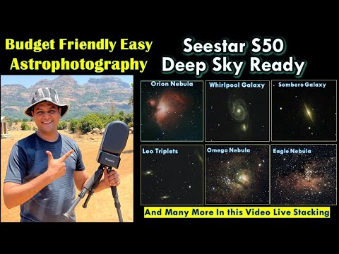 ZWO Seestar S50 Astrophotography Review Best Smart Telescope