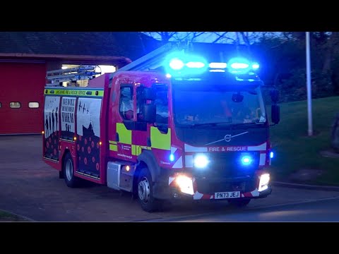 Blackpool Volvo Second Pump Turnout | Lancashire Fire & Rescue Service