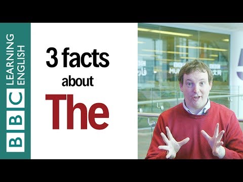3 Facts about 'The': English In A Minute