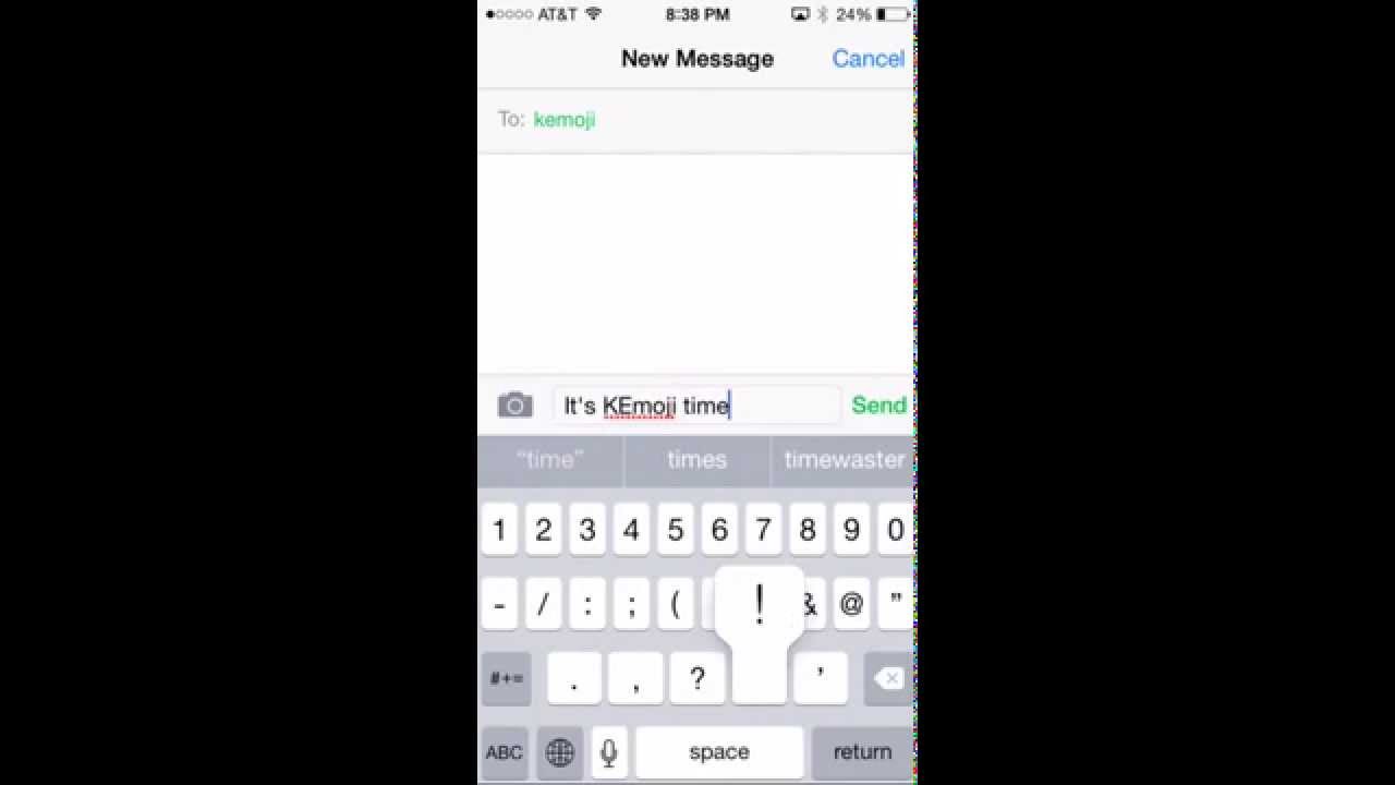 kEmoji App Introduction