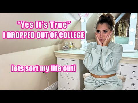 I Dropped Out Of College, Sort My Life Out With Me! ! | Rosie McClelland