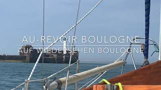 Sailing from Boulogne to Dover aboard a Bowman 26