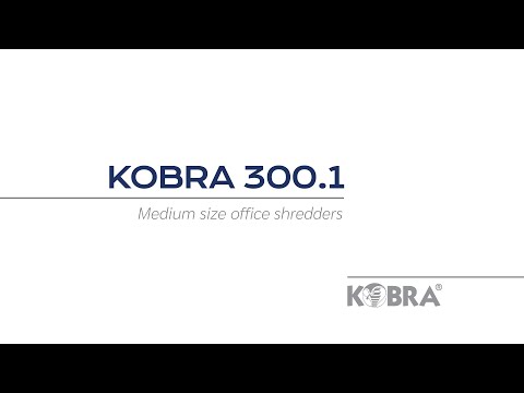 Kobra 300.1 | Professional shredder for medium-size offices