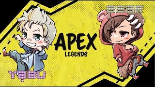 [apex]ベア×やぶ子の一枠参加型ペックス！