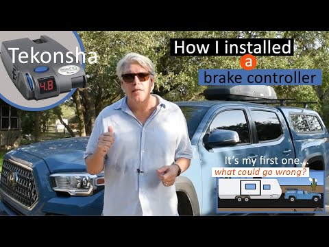 Tekonsha Brake Controller Install on a 2019 Tacoma TRD
