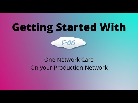 FOG Server 1.5.9.x Setup with One Network Card - YouTube