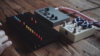 Video thumbnail for Monome Norns (Sines Script), 16n and AC Noises Respira by Luca Longobardi