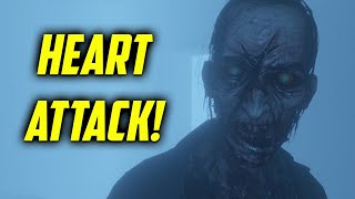 Phasmophobia Funny Fright - David The Ghost Gives Me A Heart Attack! - #shorts