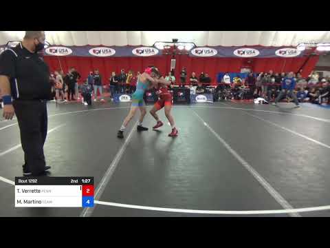 48 Kg Rr Rnd 2 - Thomas Verrette, Pennsylvania Vs Matthew Martino, Team Idaho