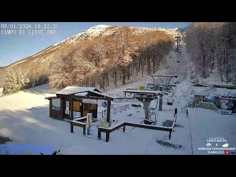 Live webcam view of Campo di Giove Ski Lifts
