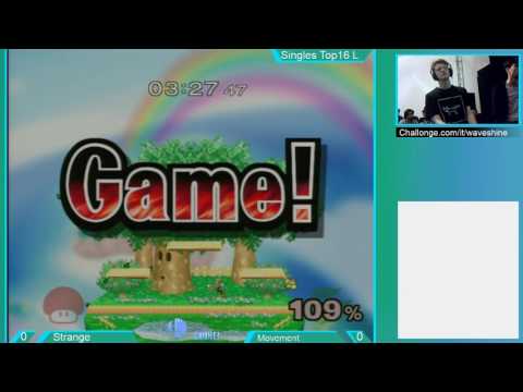 WaveShine! - Strange(Peach) vs Movement (Fox) - Singles bracket Top16 Losers