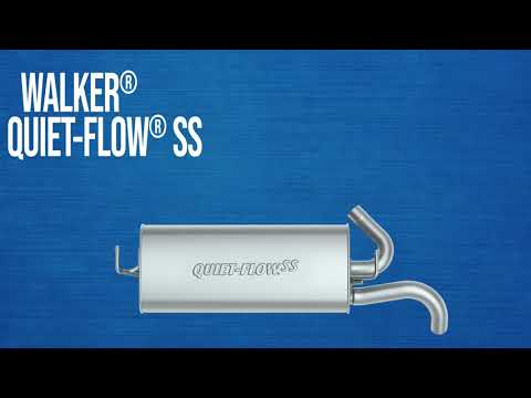 Walker® Exhaust Systems | Walker® Quiet-Flow® Stainless Steel Muffler Features